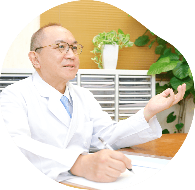 患者様を薬漬けにしない治療を行います