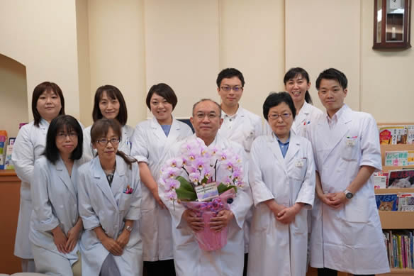 日本うつ病学会から表彰、下田光造賞のお祝い多くの患者様からお祝いとお花を頂きました！！